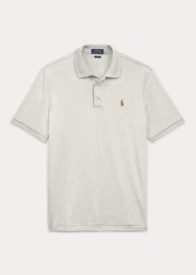 Polos Polo Ralph Lauren Hombre Beige - Classic Fit Soft Cotton - DQREV0125